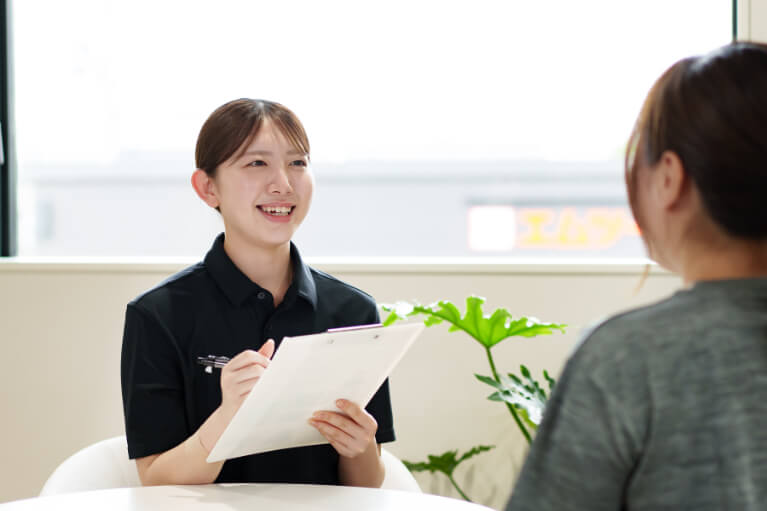 個別プログラムで一人ひとりに合った運動を